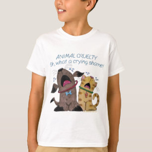 Crying Dog and Cat –What a Crying Shame T-Shirt