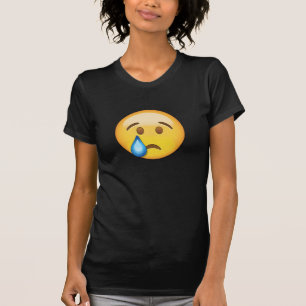 Crying Face Emoji T-Shirt