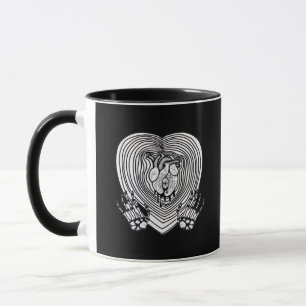 Crying Heart Classic - Skeleton Hands Heart Mug
