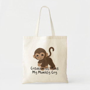 Crying Monkey Tote Bag
