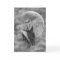 Crying Moon Angel Greeting Card