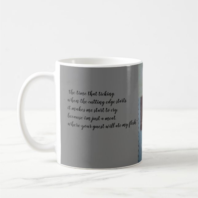 crying truth coffee mug (Left)