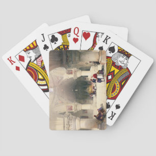 Crypt of the Holy Sepulchre, Jerusalem, plate 20 f Playing Cards