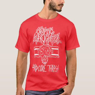 Cryptic Slaughter vintage black and white T-Shirt