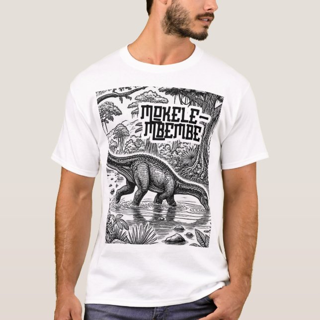 Cryptid Conspiracy - Mokele-Mbembe T-Shirt (Front)
