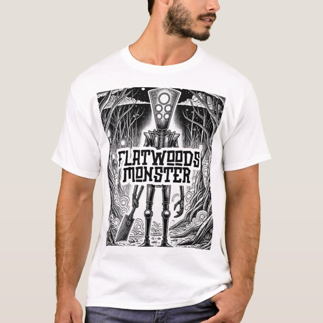 Cryptid Conspiracy - The Flat Woods Monster T-Shirt (Front)