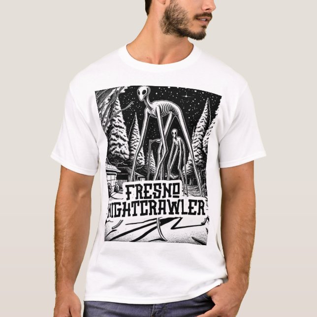 Cryptid Conspiracy - The Fresno Nightcrawler T-Shirt (Front)