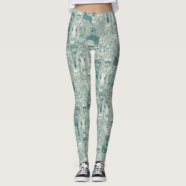 cryptid crowd pine pearl leggings (Front)