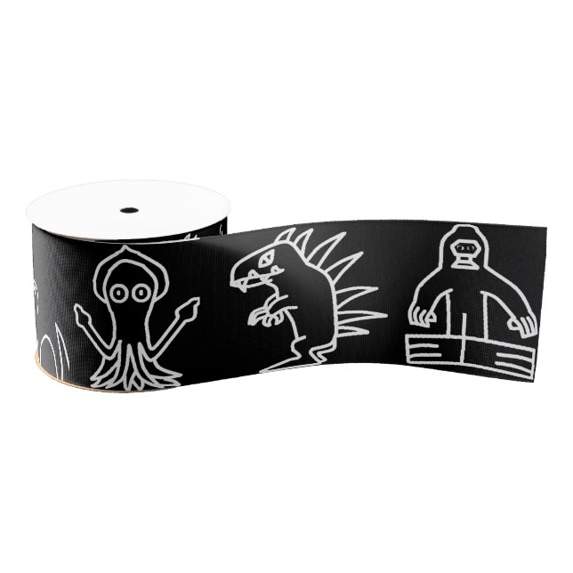 Cryptid Ribbon Grosgrain Ribbon (Spool)