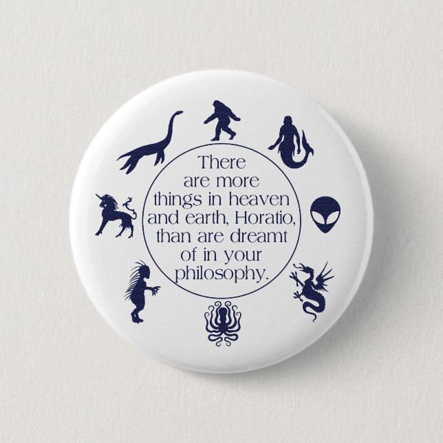 Cryptids 6 Cm Round Badge (Front)