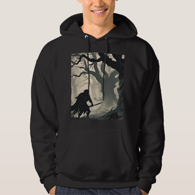 Cryptid's forest  hoodie (Front)