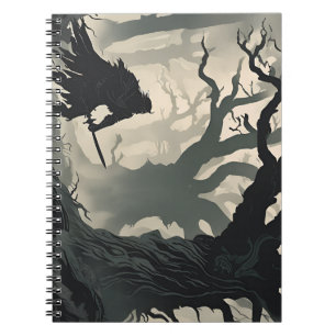 Cryptid's forest  notebook