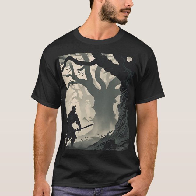 Cryptid's forest  T-Shirt (Front)