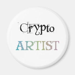 Crypto Artist Light Magnet