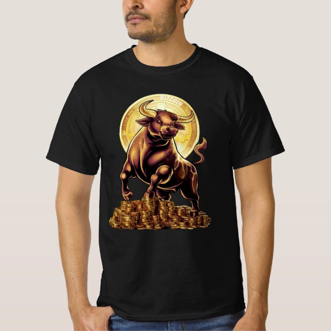 Crypto Bull T-Shirt (Front)