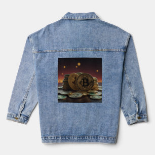 Crypto Casino: The High-Stakes Gamble Denim Jacket