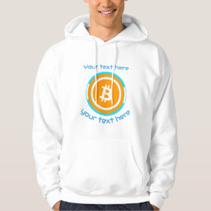 crypto coin editable quote hoodie