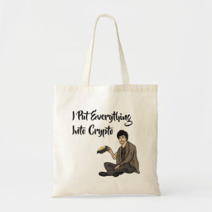 Crypto Currency Cautionary Tale Tote Bag
