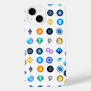 Crypto Currency Logo Collection Case-Mate iPhone 14 Case