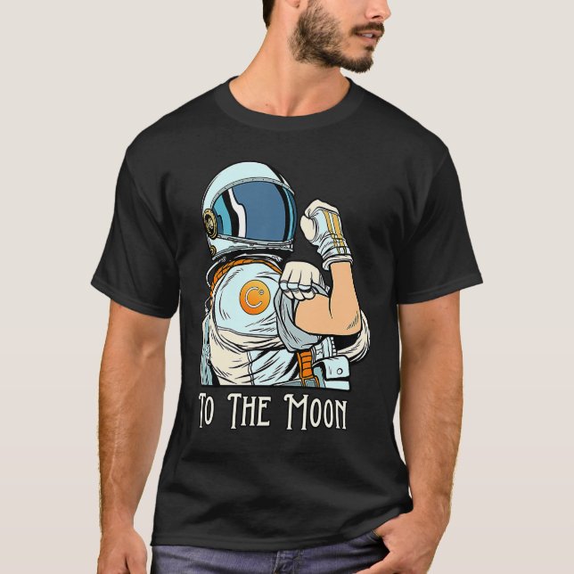 Crypto Currency Talk CEL  Fun Celsius We Can Do It T-Shirt (Front)