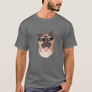 Crypto Doge Akita Shib Coins Hold To The Moon T-Shirt