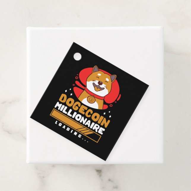 Crypto DogeCoin Millionaire Loading Favour Tags (In Situ)