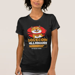 Crypto DogeCoin Millionaire Loading T-Shirt
