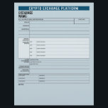 Crypto Exchange Platform Passwords Offline Keeper Flyer<br><div class="desc">A great design to organise your cryptocurrency exchange platform information. Areas included basic password information,  username,  2-step verification options,  linked bank account,  personal information and notes. Keep all of your information offline in a secure location.</div>