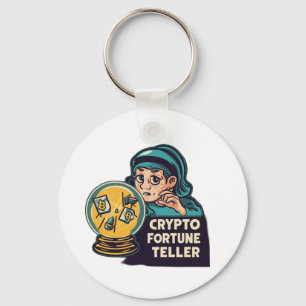 Crypto Fortune Teller Key Ring