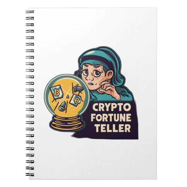 Crypto Fortune Teller Notebook (Front)