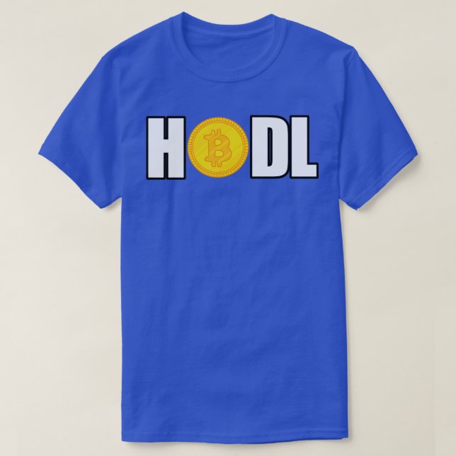 Crypto HODL T-Shirt (Design Front)