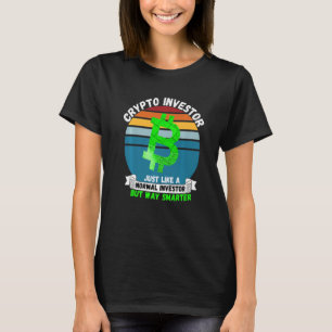 Crypto Investor Plan B Hodl Crypto Blockchain Cry T-Shirt