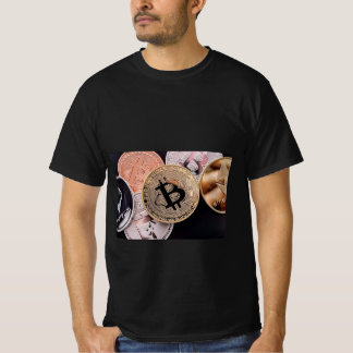 Crypto King: Bitcoin & Blockchain t-shirt