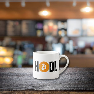 Crypto Life Coffee Company HODL Espresso Cup