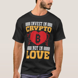 Crypto Lover Cryptocurrency Blockchain Trader Fina T-Shirt