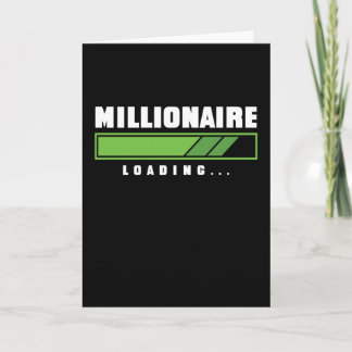 Crypto Millionaire Loading Ad For Investors Card