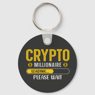 Crypto Millionaire Loading Crypto Bitcoin  Key Ring