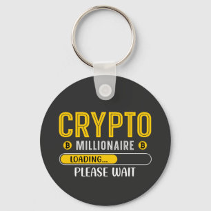 Crypto Millionaire Loading Crypto Currency    Key Ring