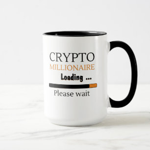Crypto Millionaire Loading funny trading nft Mug