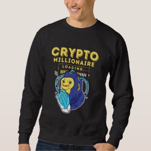 Crypto Millionaire Loading Sweatshirt