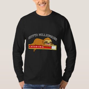 Crypto Millionaire Sloth Bitcoin 31 T-Shirt