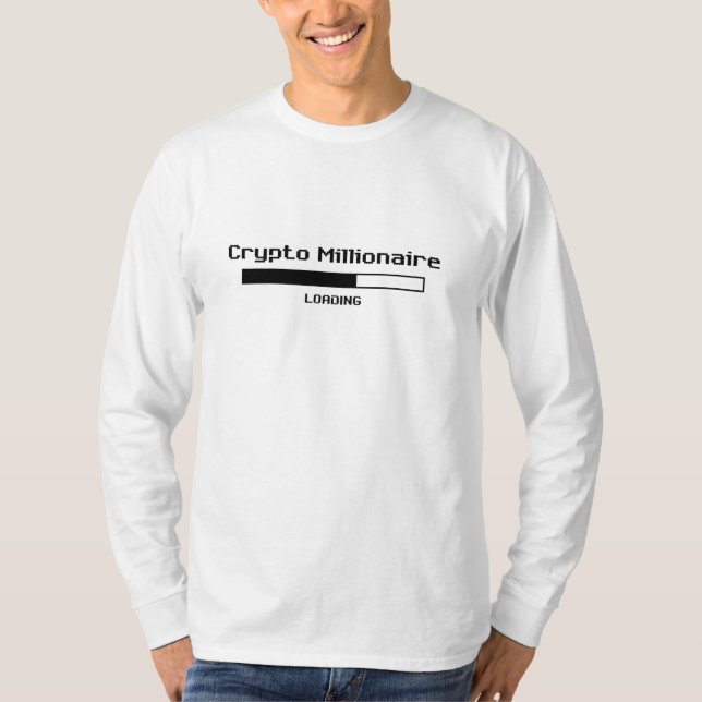 Crypto millionaire T-Shirt (Front)