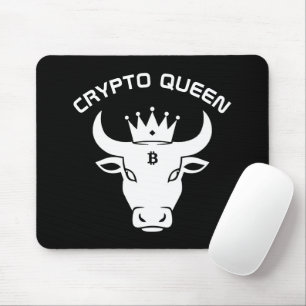 Crypto Queen Personalised Mouse Pad
