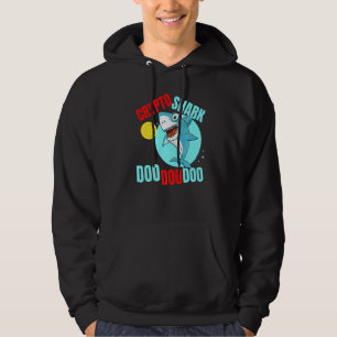 Crypto Shark Btc Ethereum Cryptocurrency Bull Seas Hoodie
