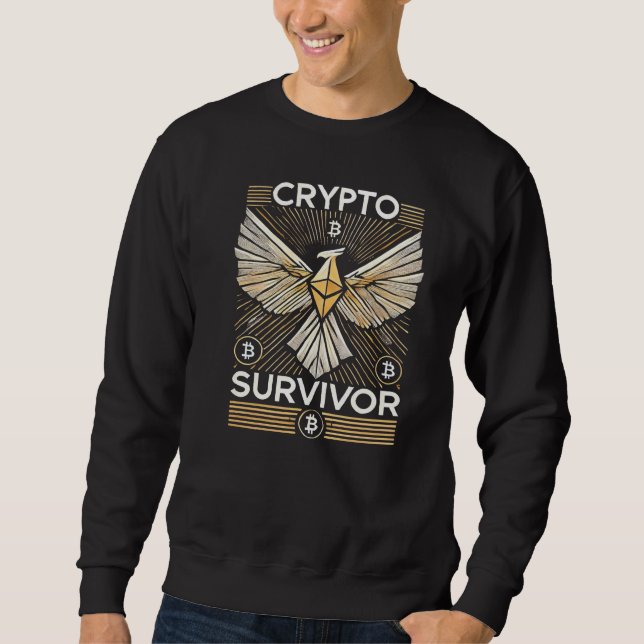 Crypto Survivor Sweatshirt (Front)