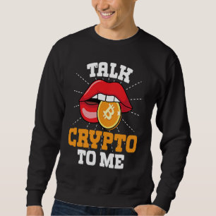 Crypto Trader Cryptocurrency Blockchain Hodl Candl Sweatshirt