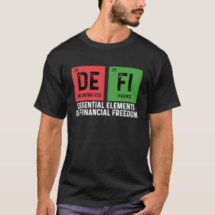 Crypto Trader Cryptocurrency Decentralised Finance T-Shirt