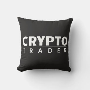 Crypto Trader - Cryptocurrency Trader Cushion
