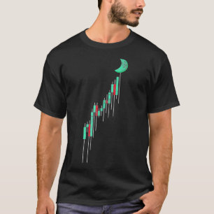 Crypto Trading Hodl Vintage Stock Chart To The Moo T-Shirt