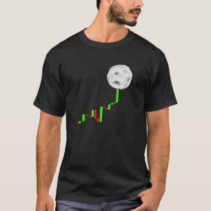 Crypto Trading Hodl Vintage Stock Chart To The Moo T-Shirt